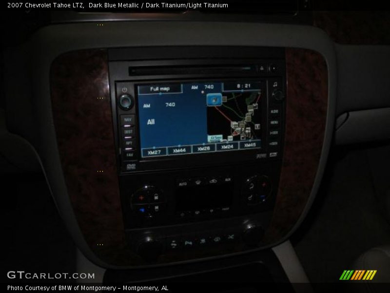 Dark Blue Metallic / Dark Titanium/Light Titanium 2007 Chevrolet Tahoe LTZ
