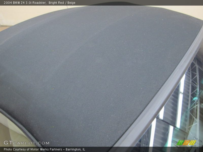 Bright Red / Beige 2004 BMW Z4 3.0i Roadster