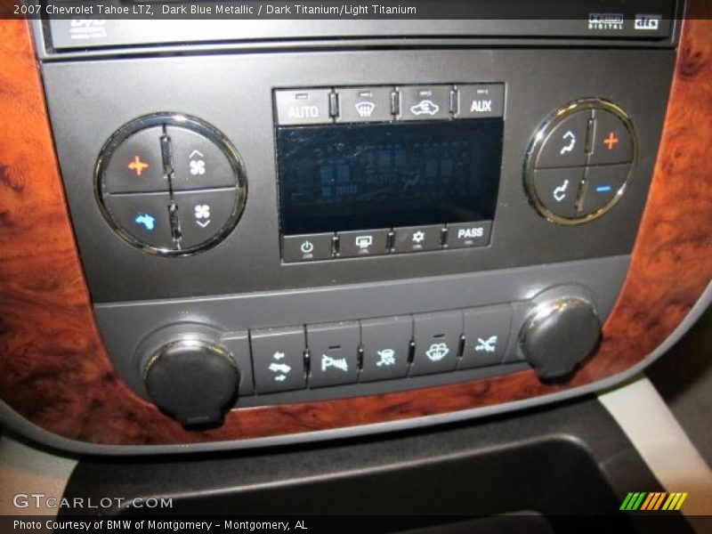 Dark Blue Metallic / Dark Titanium/Light Titanium 2007 Chevrolet Tahoe LTZ