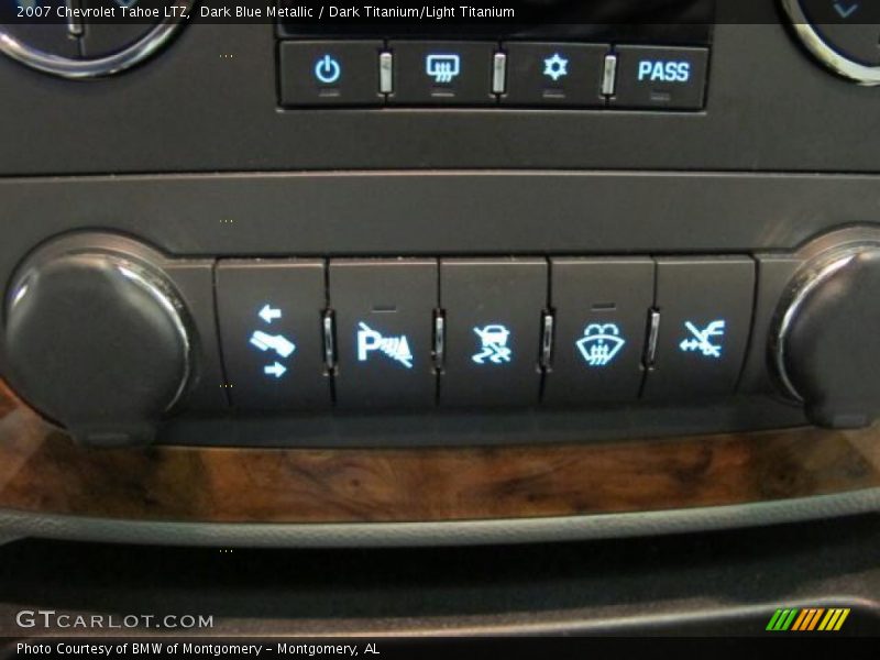 Dark Blue Metallic / Dark Titanium/Light Titanium 2007 Chevrolet Tahoe LTZ