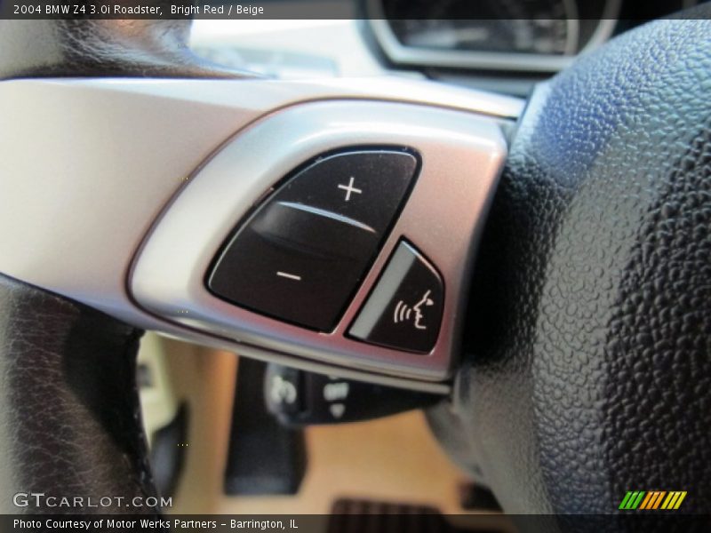 Bright Red / Beige 2004 BMW Z4 3.0i Roadster