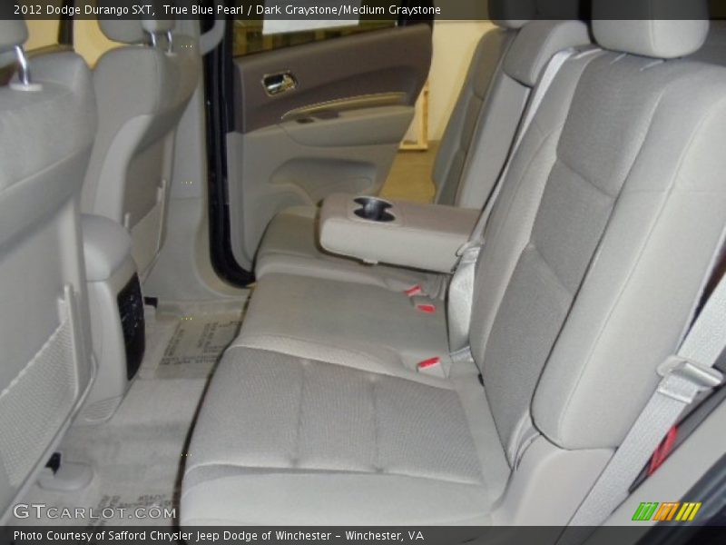 True Blue Pearl / Dark Graystone/Medium Graystone 2012 Dodge Durango SXT