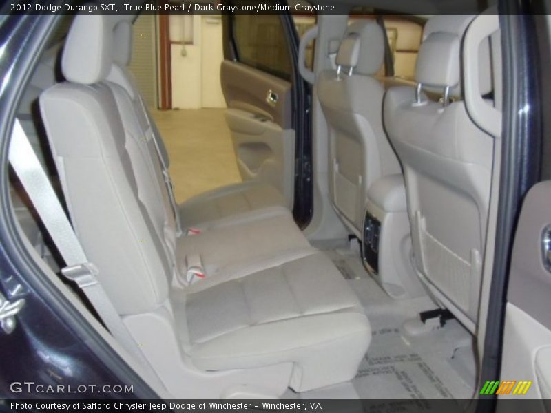 True Blue Pearl / Dark Graystone/Medium Graystone 2012 Dodge Durango SXT