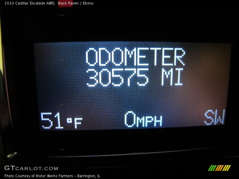 Black Raven / Ebony 2010 Cadillac Escalade AWD