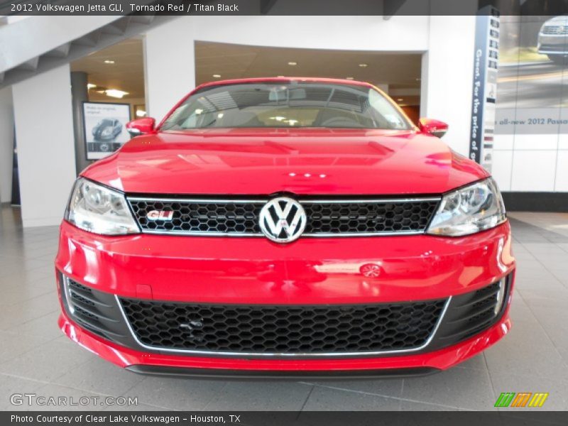 Tornado Red / Titan Black 2012 Volkswagen Jetta GLI
