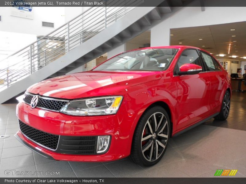 Tornado Red / Titan Black 2012 Volkswagen Jetta GLI
