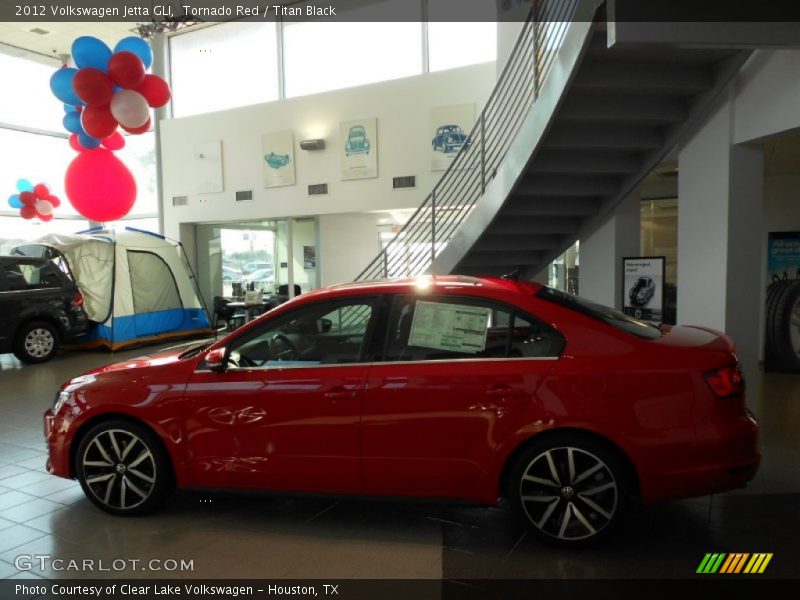 Tornado Red / Titan Black 2012 Volkswagen Jetta GLI