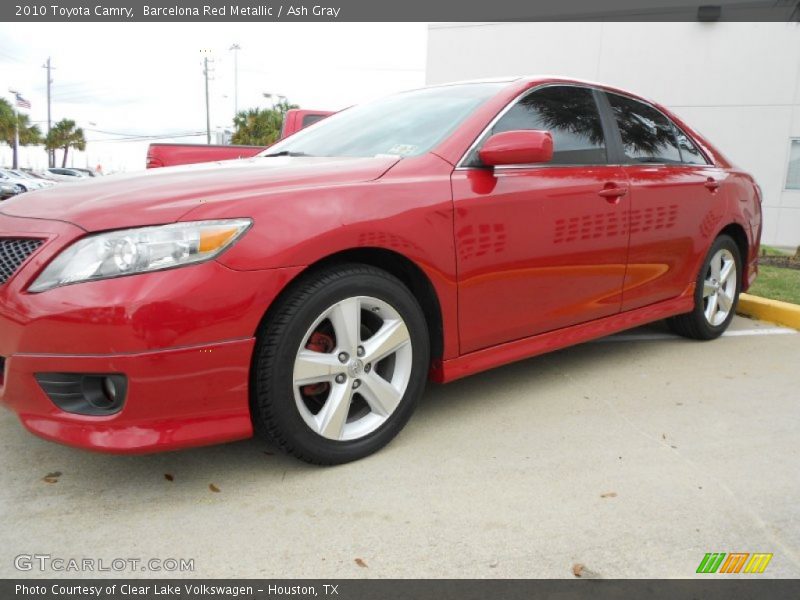 Barcelona Red Metallic / Ash Gray 2010 Toyota Camry