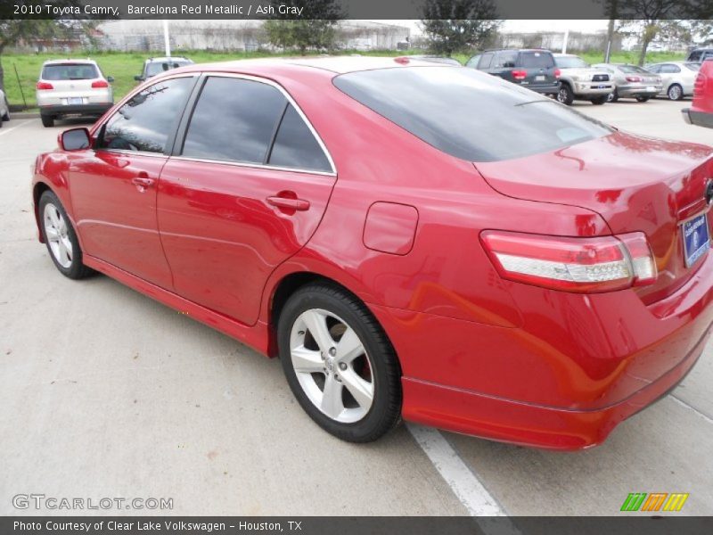 Barcelona Red Metallic / Ash Gray 2010 Toyota Camry
