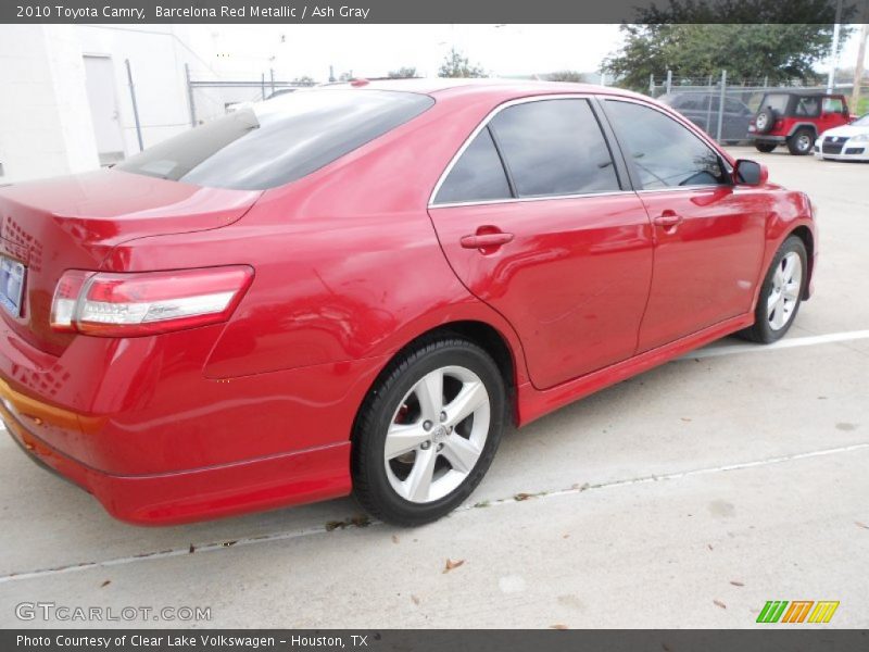 Barcelona Red Metallic / Ash Gray 2010 Toyota Camry