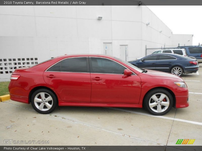 Barcelona Red Metallic / Ash Gray 2010 Toyota Camry