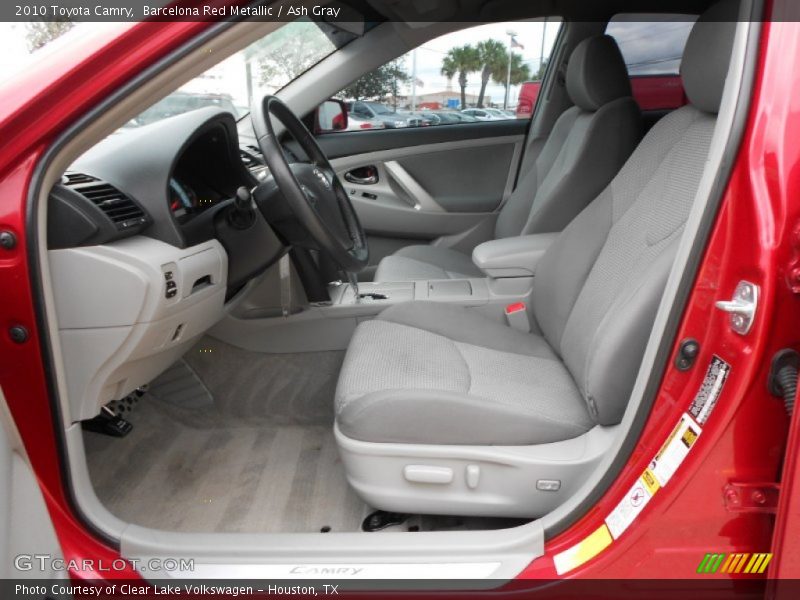 Barcelona Red Metallic / Ash Gray 2010 Toyota Camry