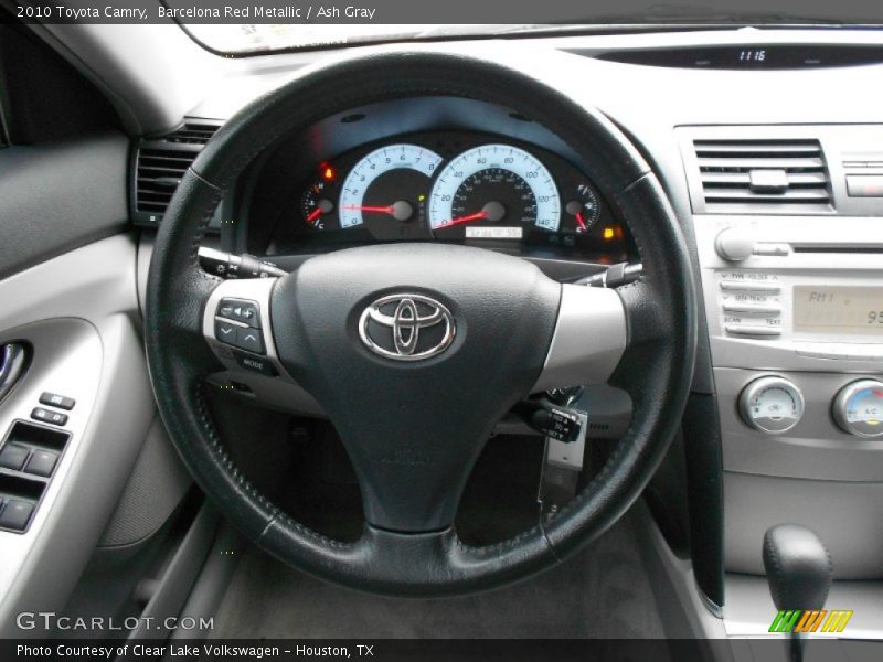 Barcelona Red Metallic / Ash Gray 2010 Toyota Camry