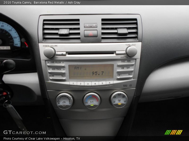 Barcelona Red Metallic / Ash Gray 2010 Toyota Camry