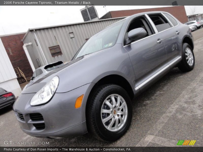 Titanium Metallic / Black 2006 Porsche Cayenne Tiptronic