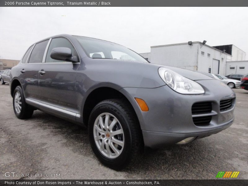 Titanium Metallic / Black 2006 Porsche Cayenne Tiptronic