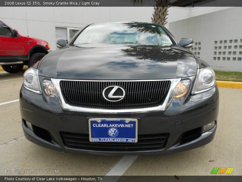 Smoky Granite Mica / Light Gray 2008 Lexus GS 350