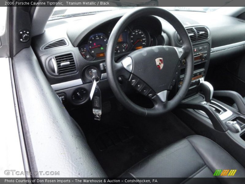 Titanium Metallic / Black 2006 Porsche Cayenne Tiptronic