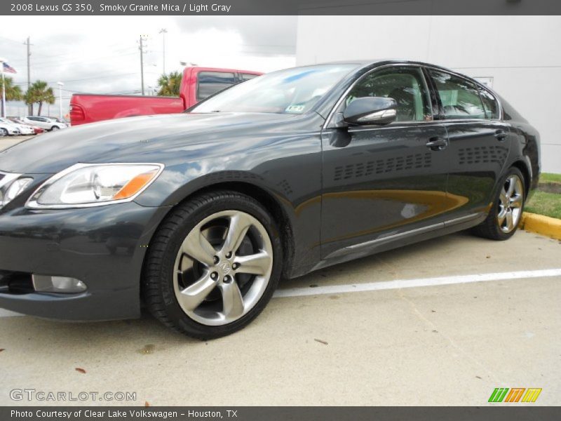 Smoky Granite Mica / Light Gray 2008 Lexus GS 350