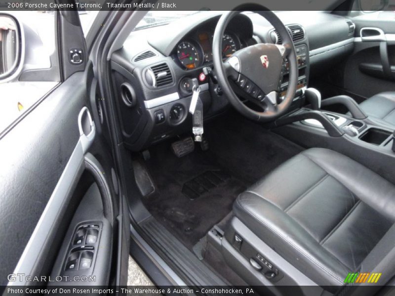 Titanium Metallic / Black 2006 Porsche Cayenne Tiptronic