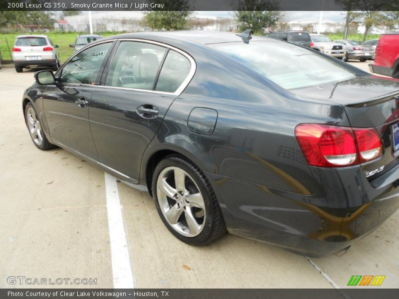 Smoky Granite Mica / Light Gray 2008 Lexus GS 350