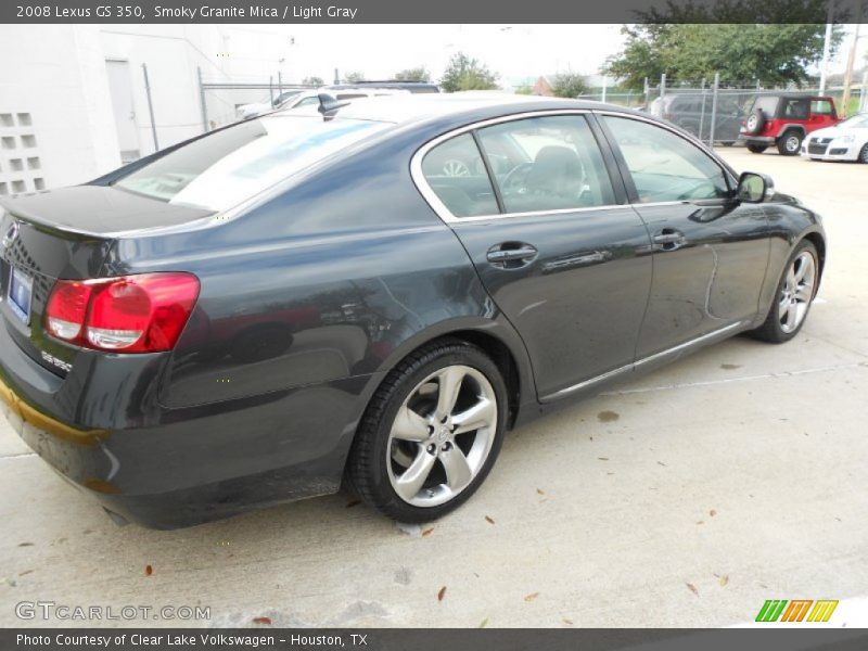 Smoky Granite Mica / Light Gray 2008 Lexus GS 350