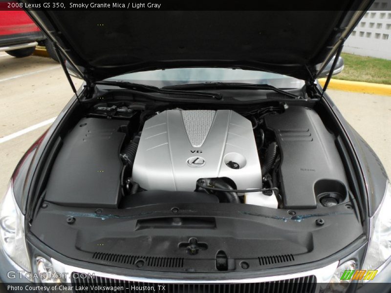 Smoky Granite Mica / Light Gray 2008 Lexus GS 350