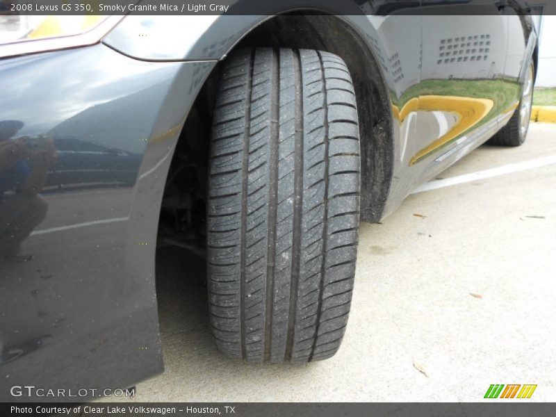 Smoky Granite Mica / Light Gray 2008 Lexus GS 350