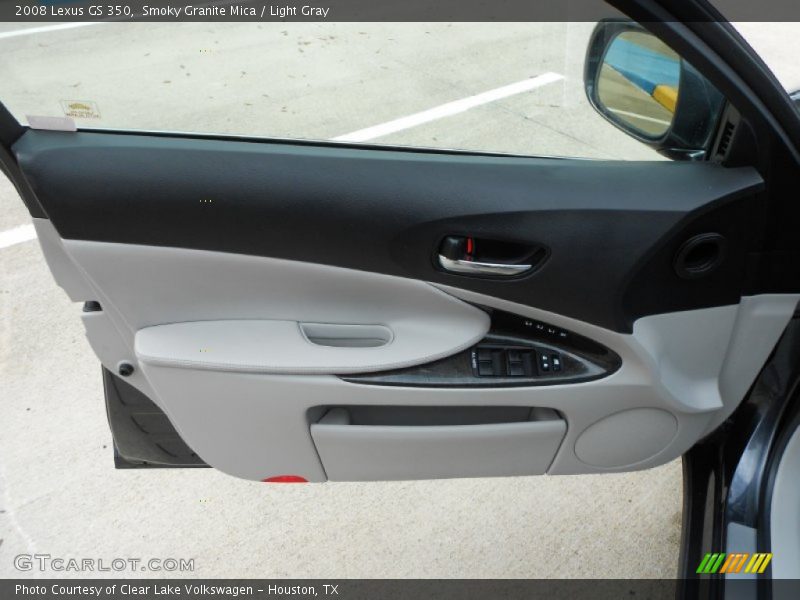 Smoky Granite Mica / Light Gray 2008 Lexus GS 350