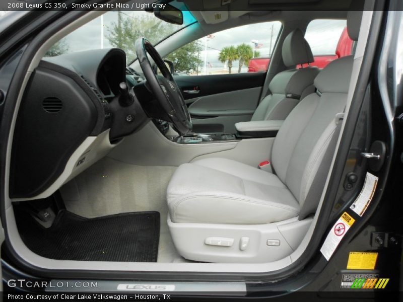 Smoky Granite Mica / Light Gray 2008 Lexus GS 350