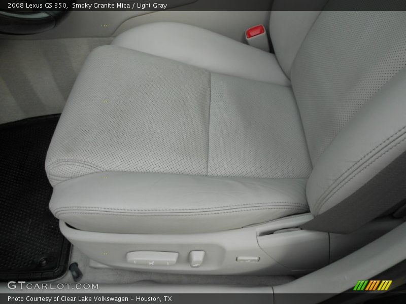 Smoky Granite Mica / Light Gray 2008 Lexus GS 350