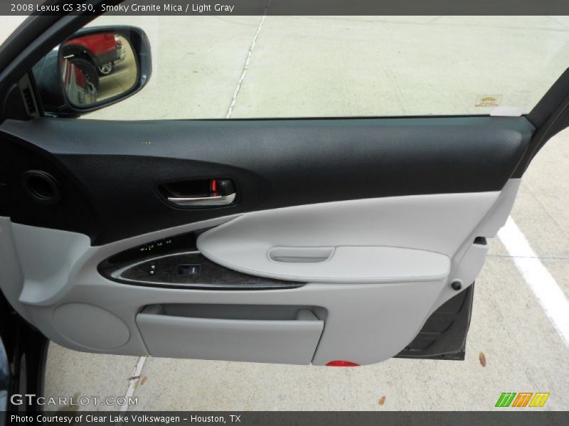 Smoky Granite Mica / Light Gray 2008 Lexus GS 350