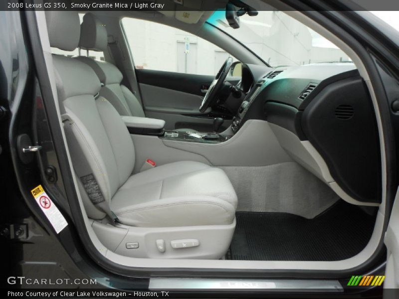 Smoky Granite Mica / Light Gray 2008 Lexus GS 350