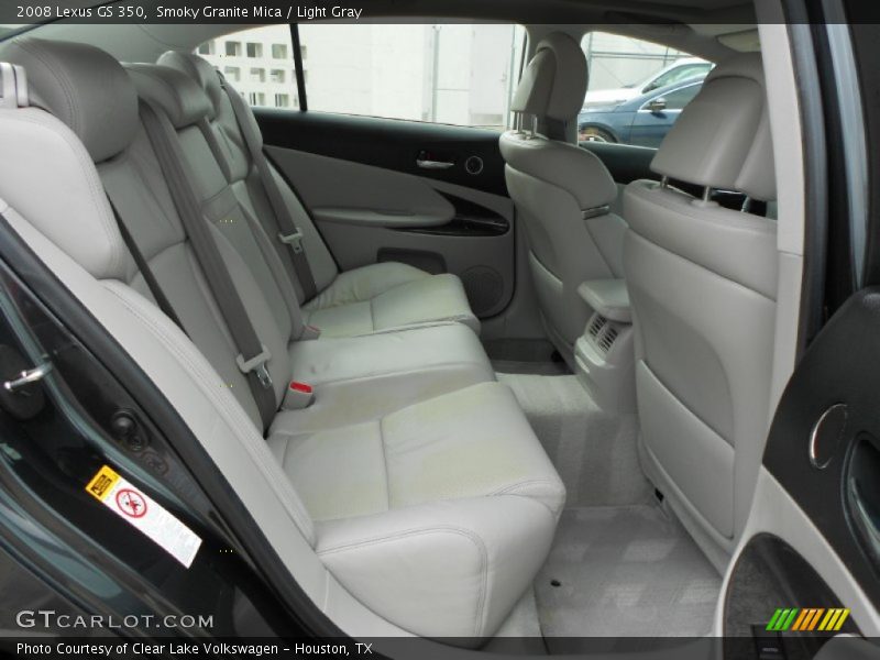 Smoky Granite Mica / Light Gray 2008 Lexus GS 350