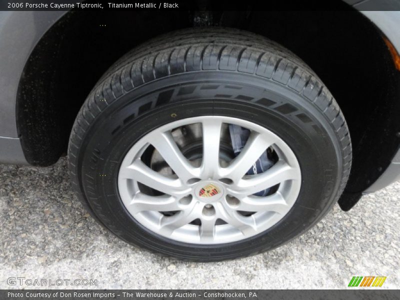 Titanium Metallic / Black 2006 Porsche Cayenne Tiptronic