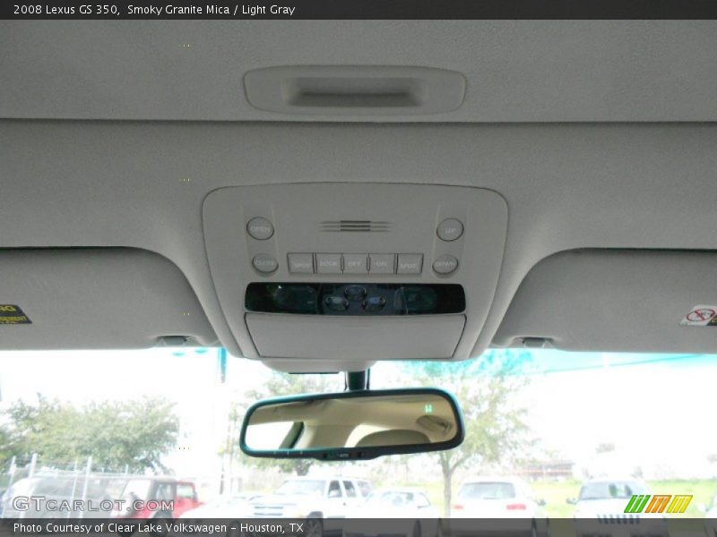 Smoky Granite Mica / Light Gray 2008 Lexus GS 350