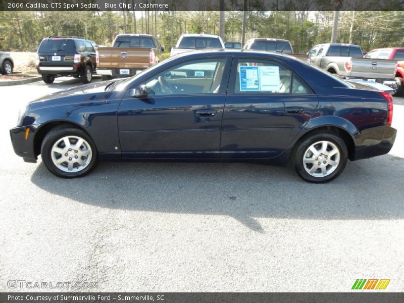 Blue Chip / Cashmere 2006 Cadillac CTS Sport Sedan