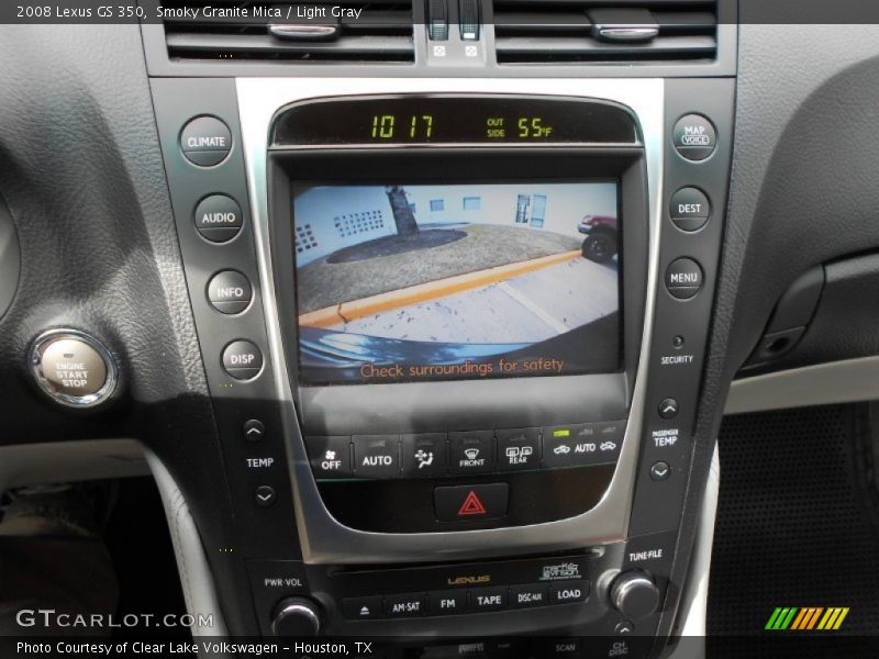 Smoky Granite Mica / Light Gray 2008 Lexus GS 350