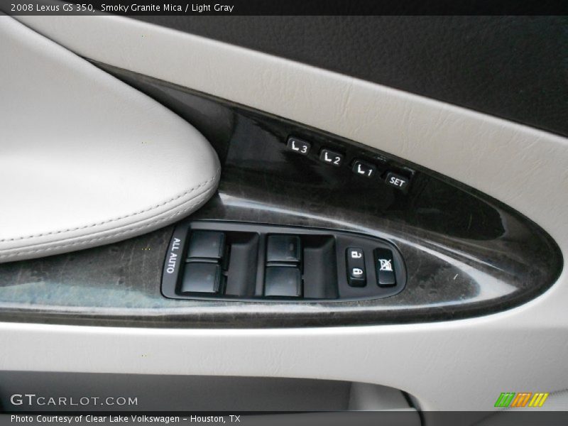 Smoky Granite Mica / Light Gray 2008 Lexus GS 350