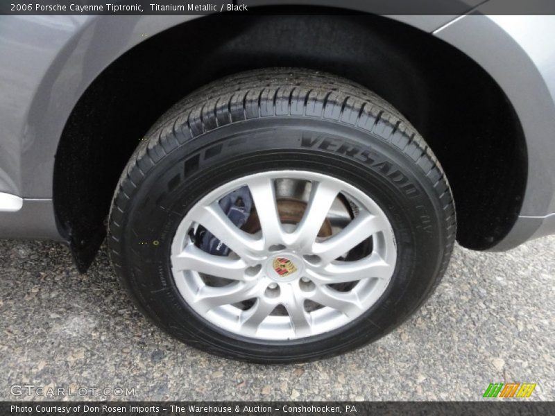 Titanium Metallic / Black 2006 Porsche Cayenne Tiptronic