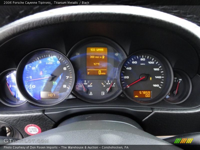 Titanium Metallic / Black 2006 Porsche Cayenne Tiptronic