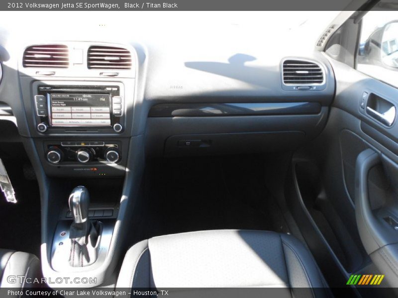 Black / Titan Black 2012 Volkswagen Jetta SE SportWagen