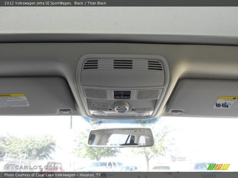 Black / Titan Black 2012 Volkswagen Jetta SE SportWagen