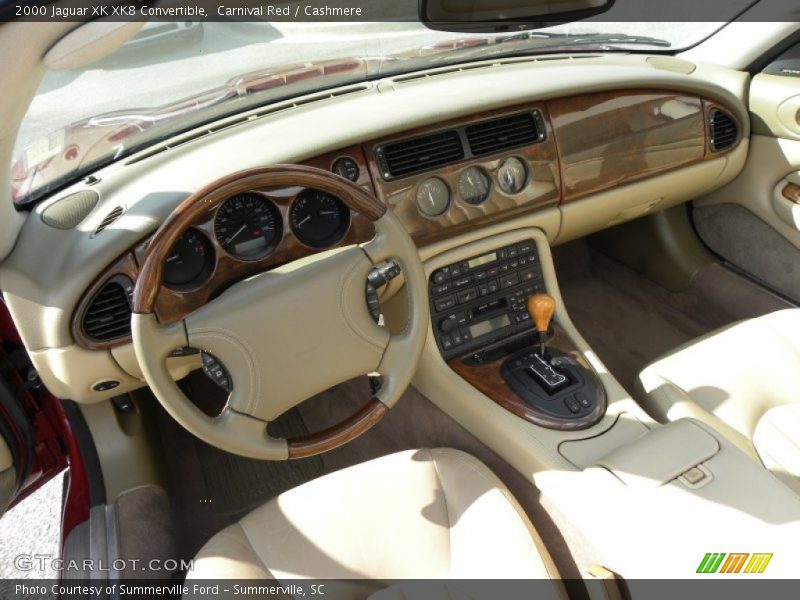 Dashboard of 2000 XK XK8 Convertible