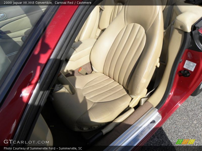 Carnival Red / Cashmere 2000 Jaguar XK XK8 Convertible