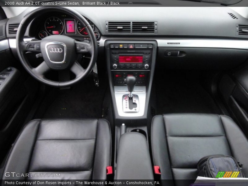 Dashboard of 2008 A4 2.0T quattro S-Line Sedan