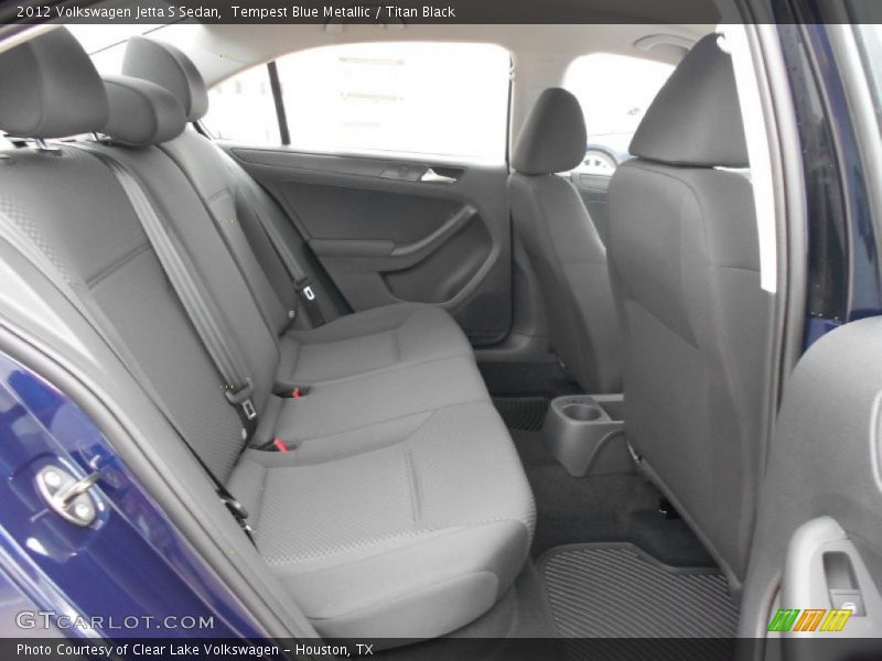 Tempest Blue Metallic / Titan Black 2012 Volkswagen Jetta S Sedan