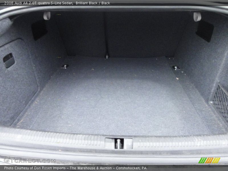  2008 A4 2.0T quattro S-Line Sedan Trunk