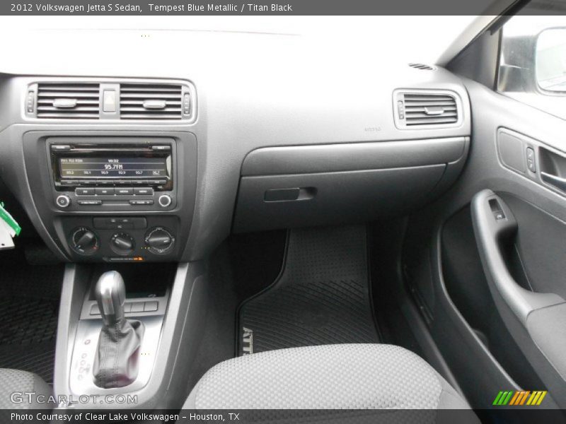 Tempest Blue Metallic / Titan Black 2012 Volkswagen Jetta S Sedan