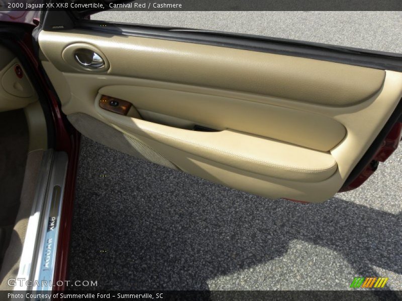 Carnival Red / Cashmere 2000 Jaguar XK XK8 Convertible